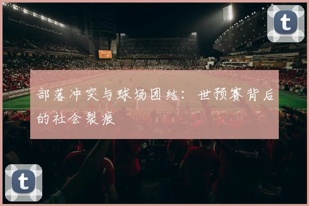 部落冲突与球场团结：世预赛背后的社会裂痕